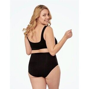 Shapermint Empetua Black High-Waisted Shaper Everyday Smoothing Panty Sz XL New